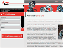 Tablet Screenshot of drivelineinc.com